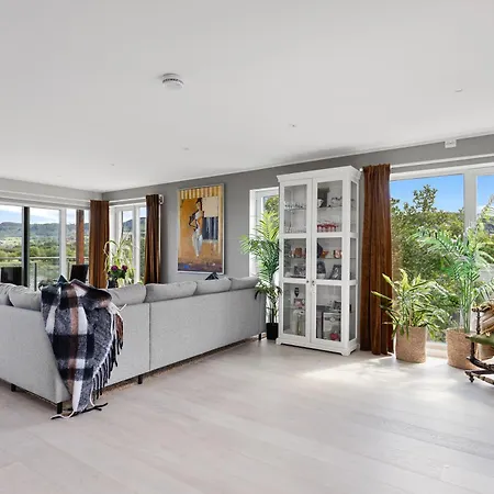 Appartement Sentrumsnaer Toppleilighet Med To Soverom *